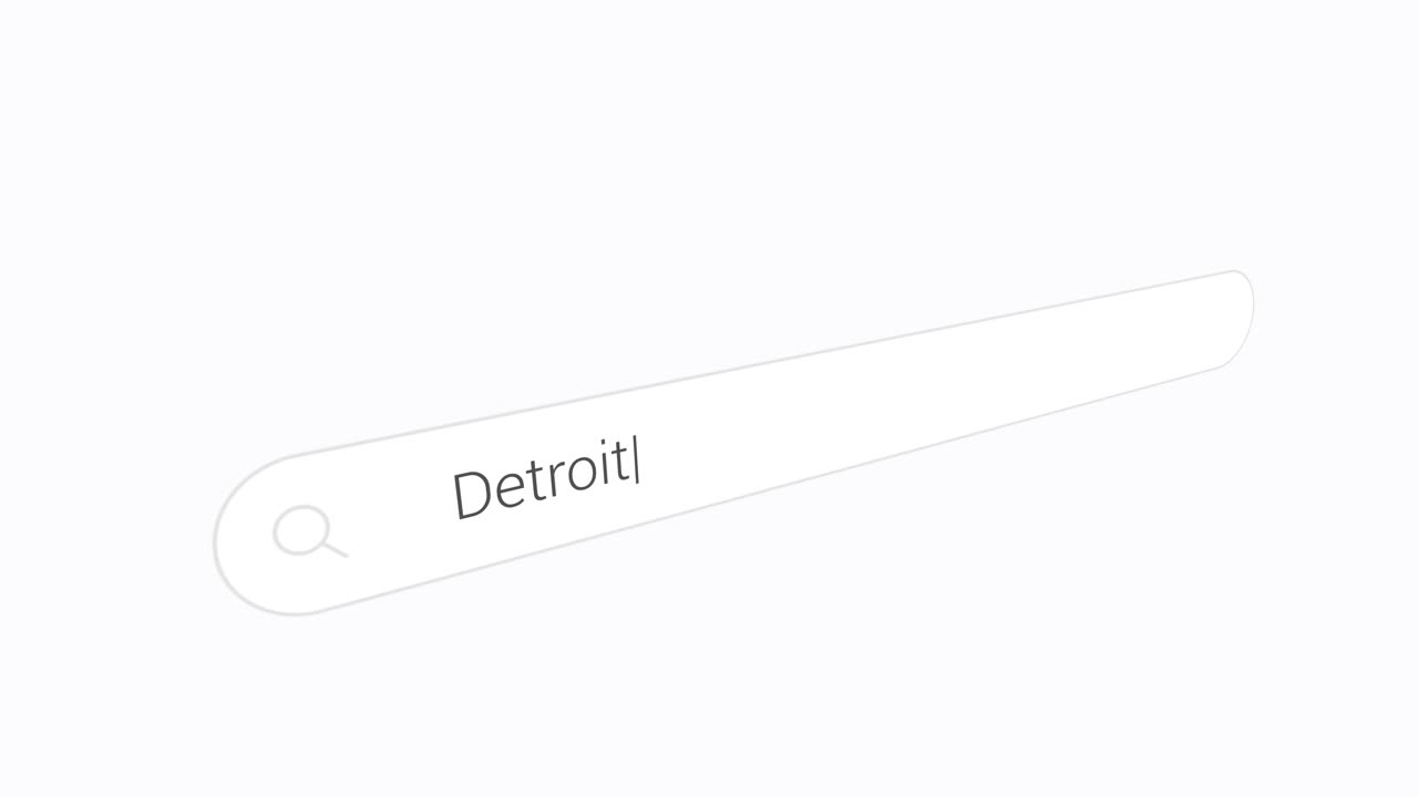 Typing Detroit Into the Browser - Close Up
