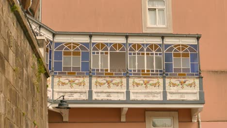 historic architecture in porto, portugal - low angle