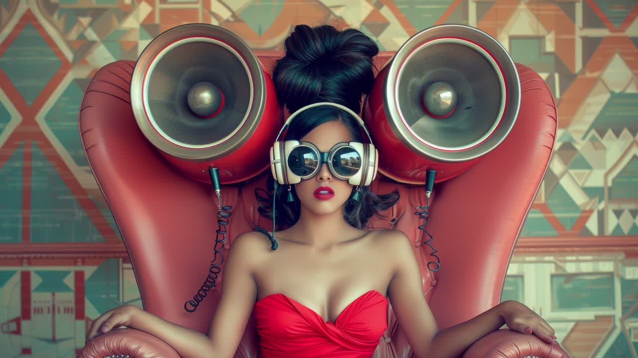 технологические бизнес-женщины с vr-гарнитурами, сделанными из искусственного интеллекта