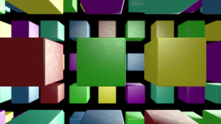 Abstract Cubes Background 09