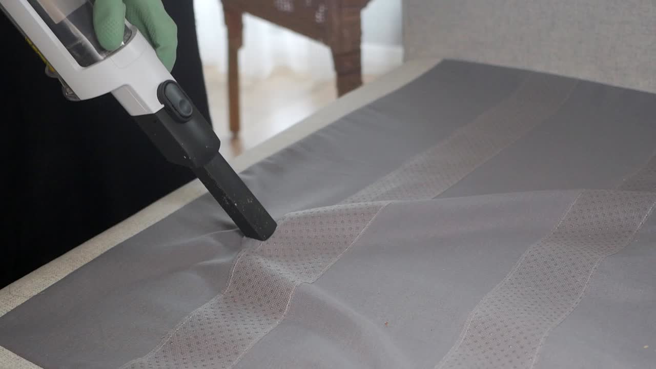 Vacuuming Upholstery for Cleaning