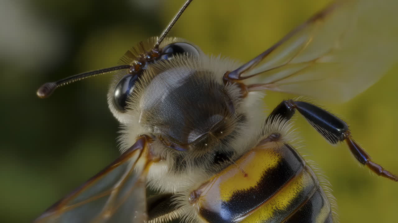 Close-up of a Honeybee
