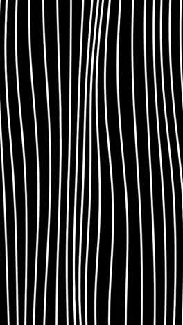 abstract black and white wavy lines