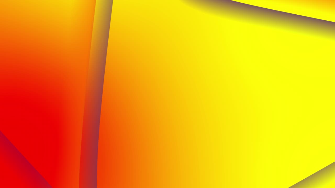 y el fondo de animación de línea de bucle sin costuras de color rojo y naranja