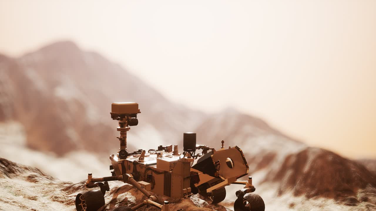 Curiosity Mars Rover tutkii punaisen planeetan pintaa