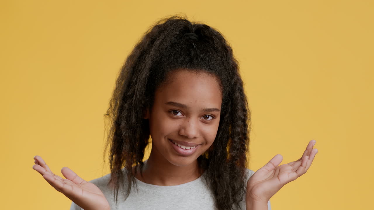 Girl with Open Hands