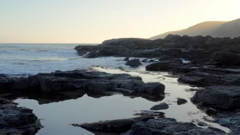 4k cinematic footage of thesunset of the great ocean road coast 2