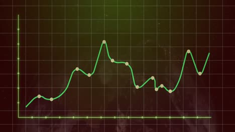 Animation-of-globe-over-data-processing