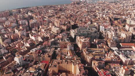 aerial footage from the largest island in the balearic islands, mallorca