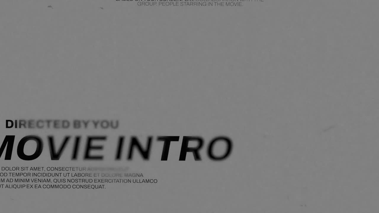 Cinematic Title Card