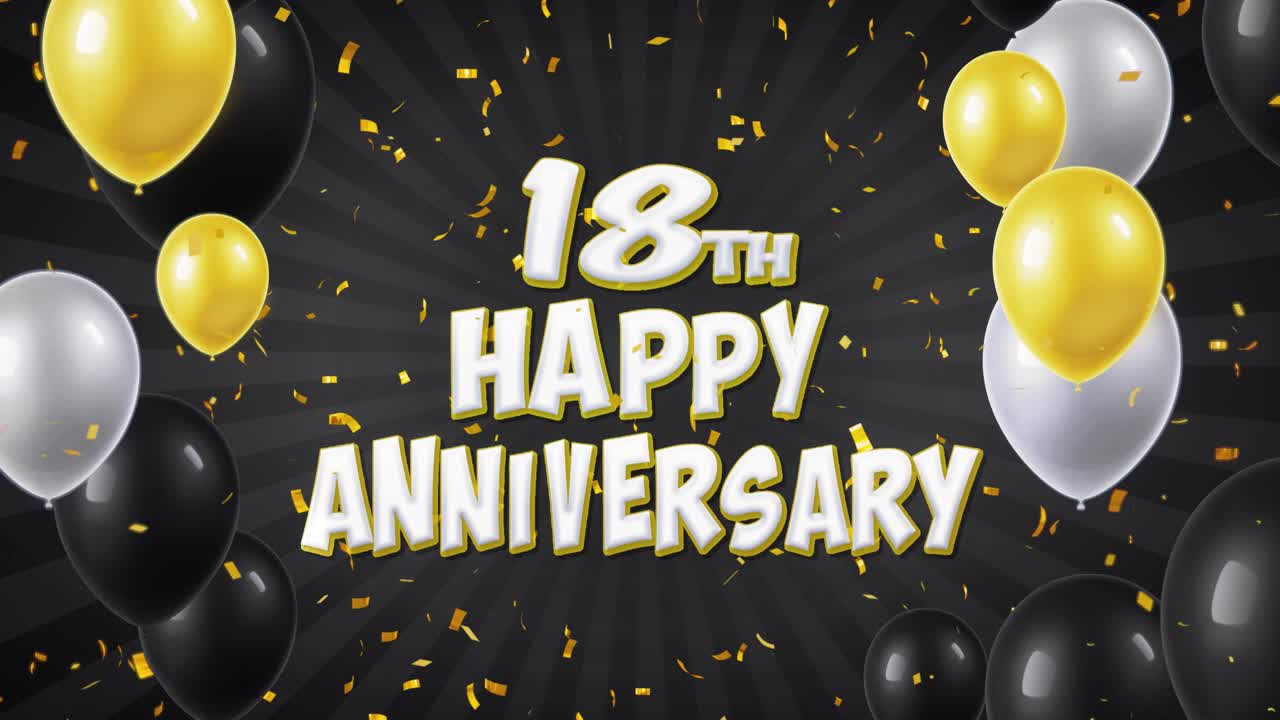 Celebrazione del 18° Felice Anniversario
