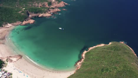 Lonely-beach-in-Hong-Kong-Paradise-Ham-Tin-Wan