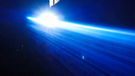bright light beam