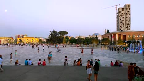 skanderberg square, tirana