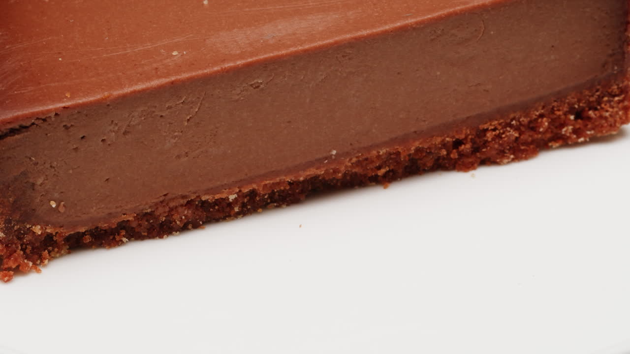 Chocolate Cheesecake Slice
