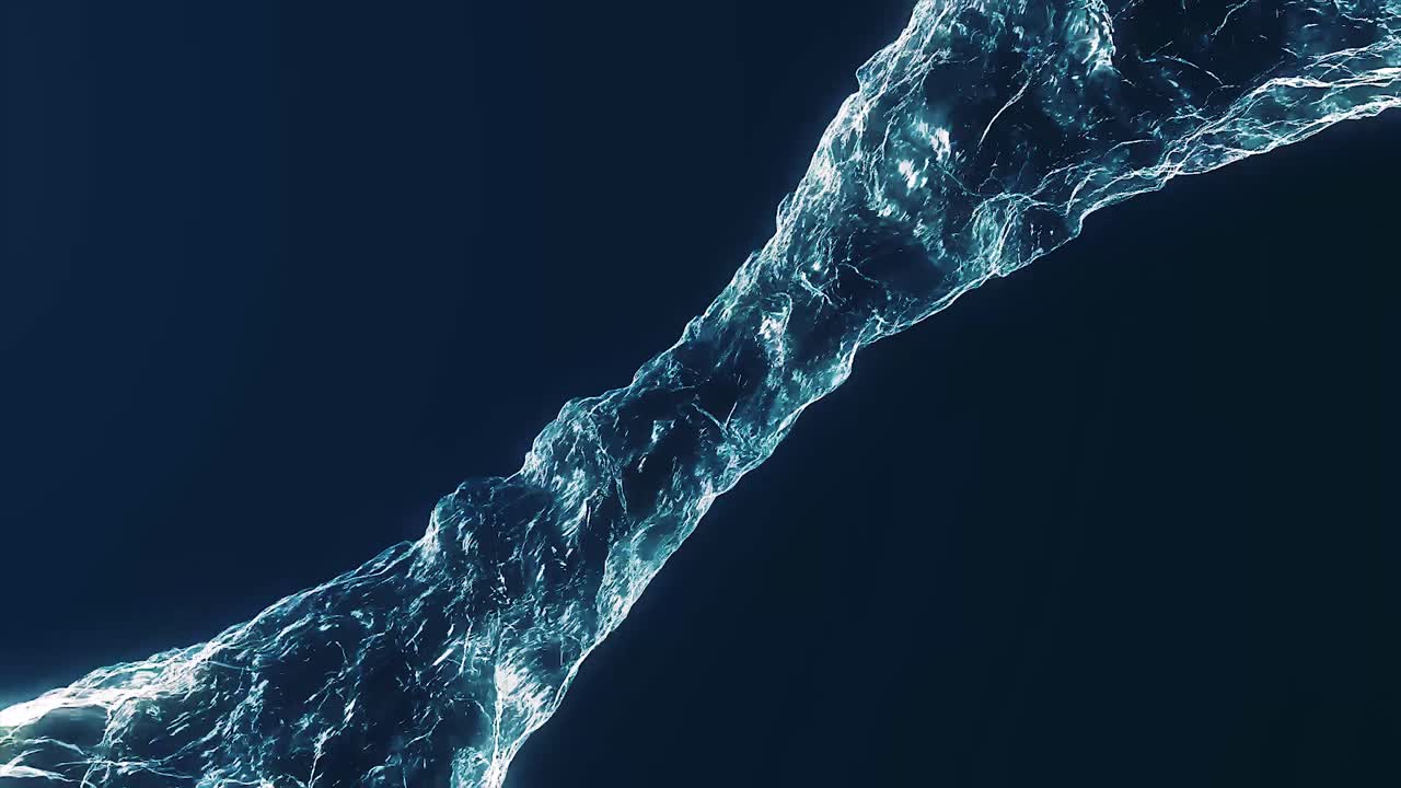 추상적인 물 흐름