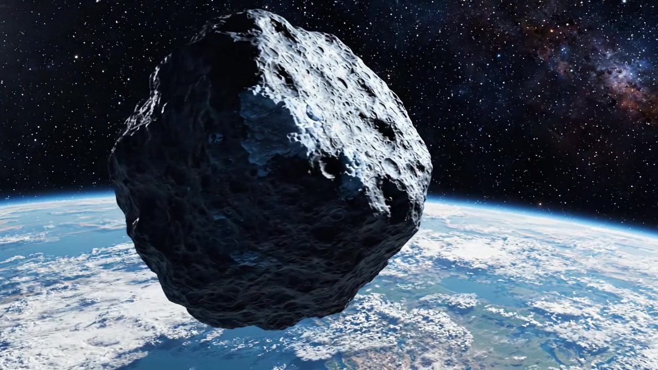 Viste incredibili di un asteroide in orbita attorno alla Terra: immagini spaziali affascinanti che mostrano la vastità dell'universo e la bellezza dei corpi celesti