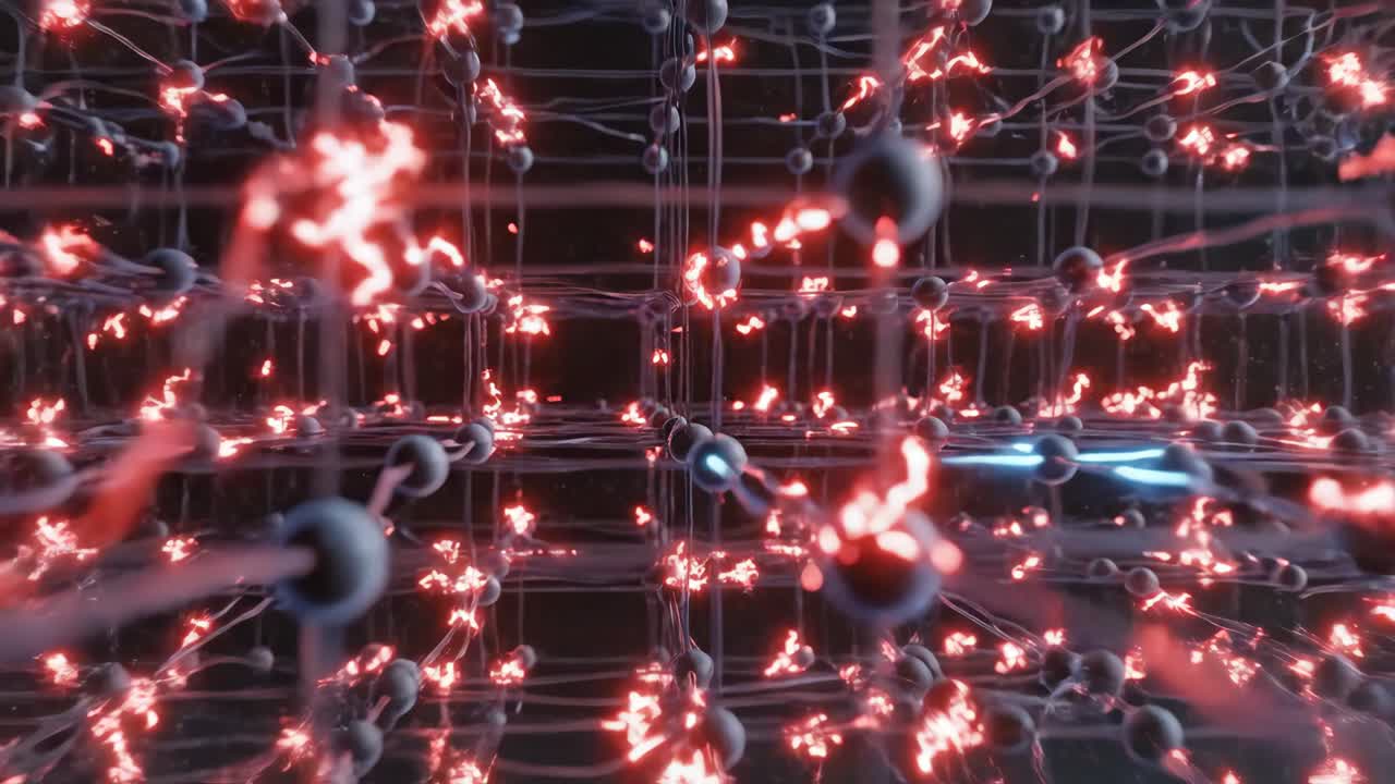 Abstract 3D Network Rendering