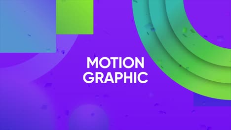 abstract motion graphic background