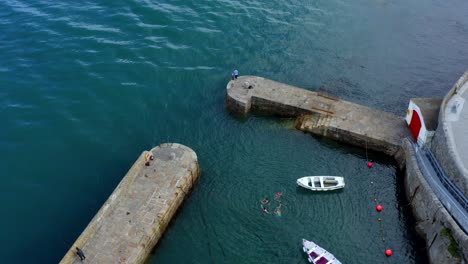 coliemore harbour, dalkey, dublin, ireland, september 2021