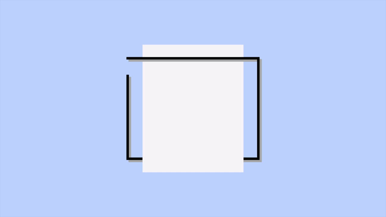 movimiento abstracto geométrico azul y blanco forma retro fondo 1