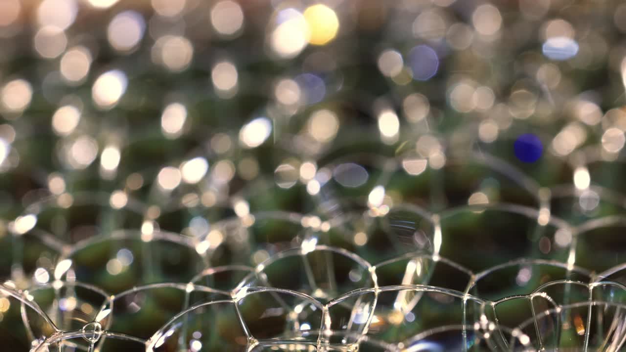 다채로운 비누 거품