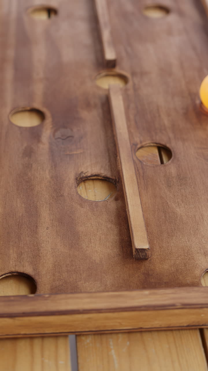 Wooden Ping Pong Ball Maze