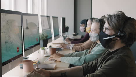 remote customer support team