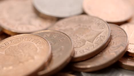 rotating british coins