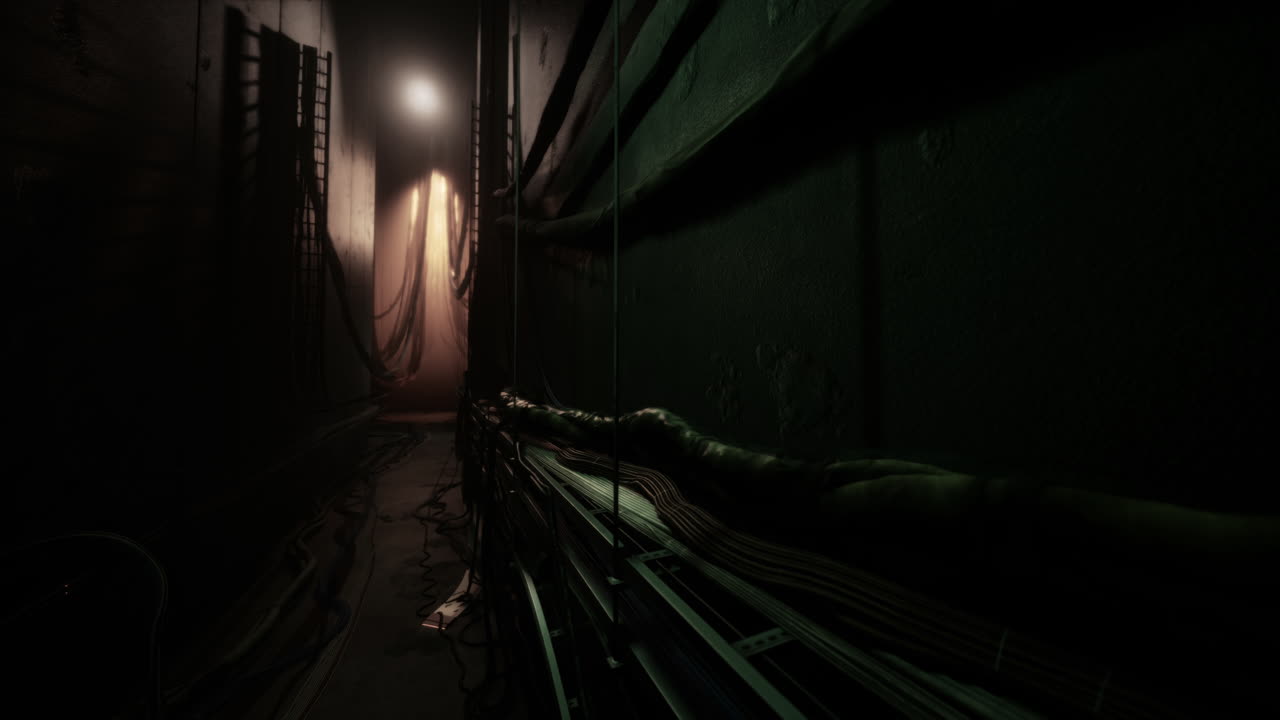 어고 버려진 지하 터널