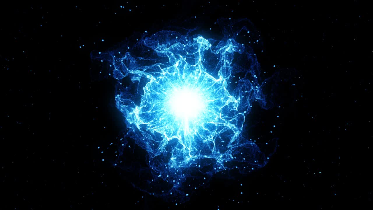 formas fantásticas abstractas fondo de animación