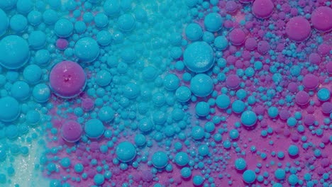 Colorful-blue-purple-bubbles-surface-wallpaper-themes-background,-multicolor-space-universe-concept