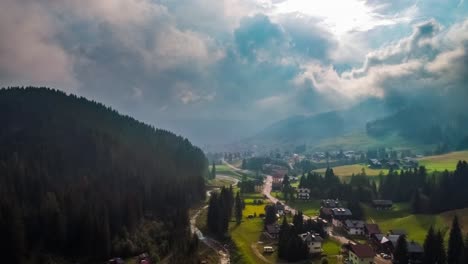 Sappada-Italy-North-Eastern-corner-of-the-Dolomites-Alps.-Aerial-FPV-drone-flights.