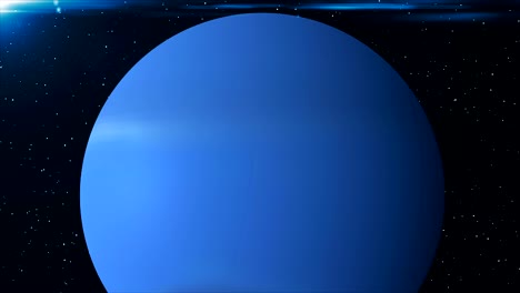 fondo de animación de neptuno. telón de fondo digital de renderización en 3d