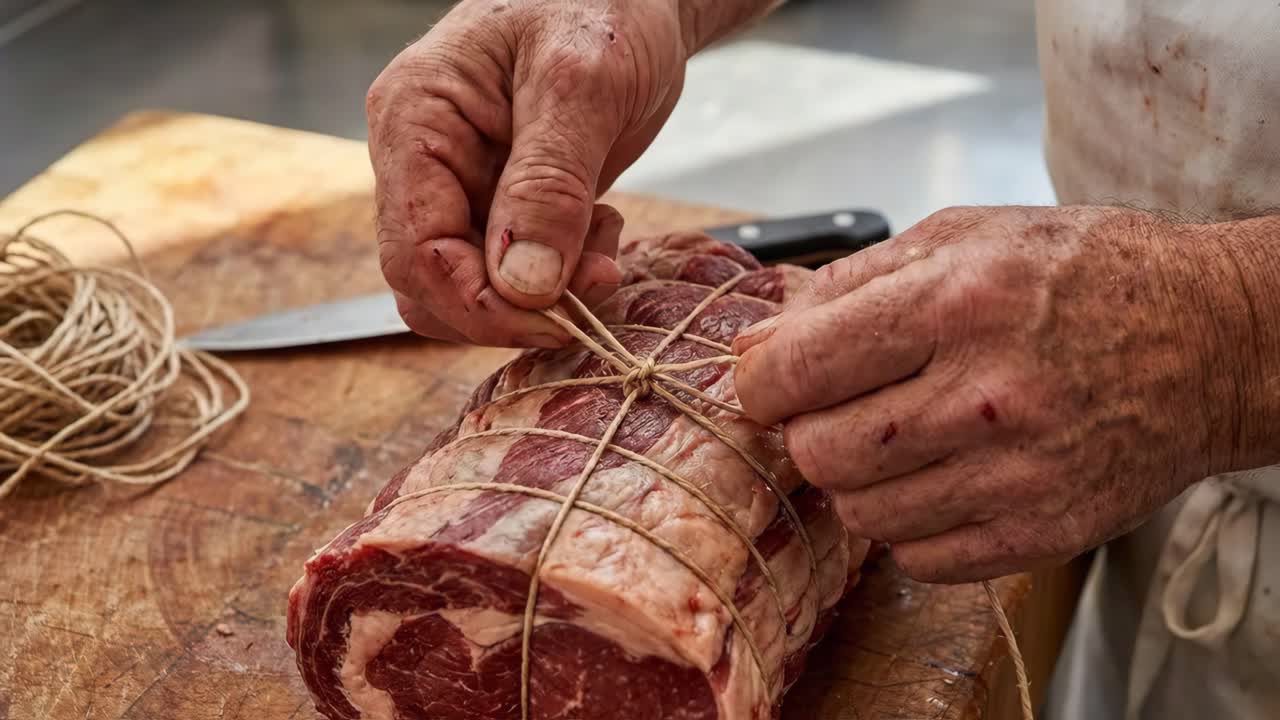 Preparing a Beef Roast