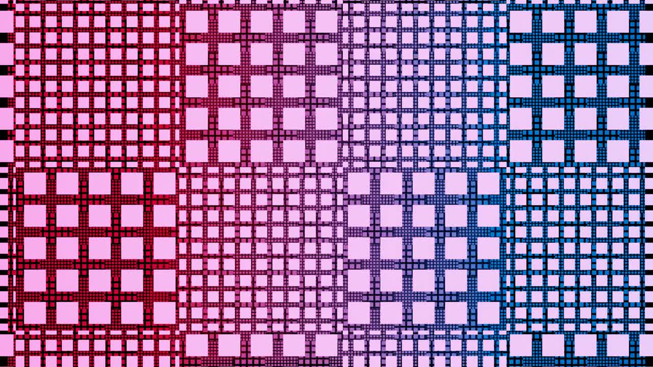 4K video animation of abstract square pattern seamless loop effect. Abstract background for business presentation. 3d render.