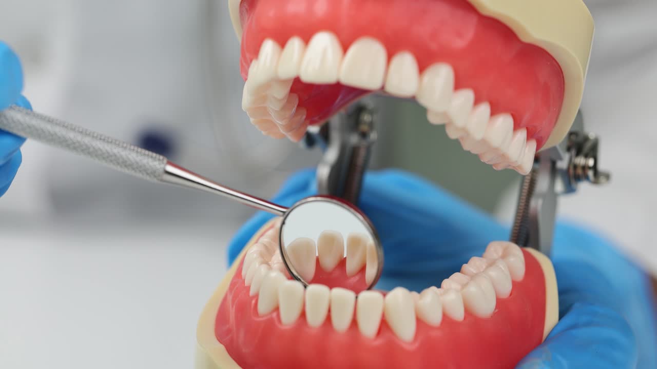 Dental model examination