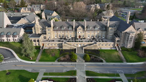 gothic stone architecture building