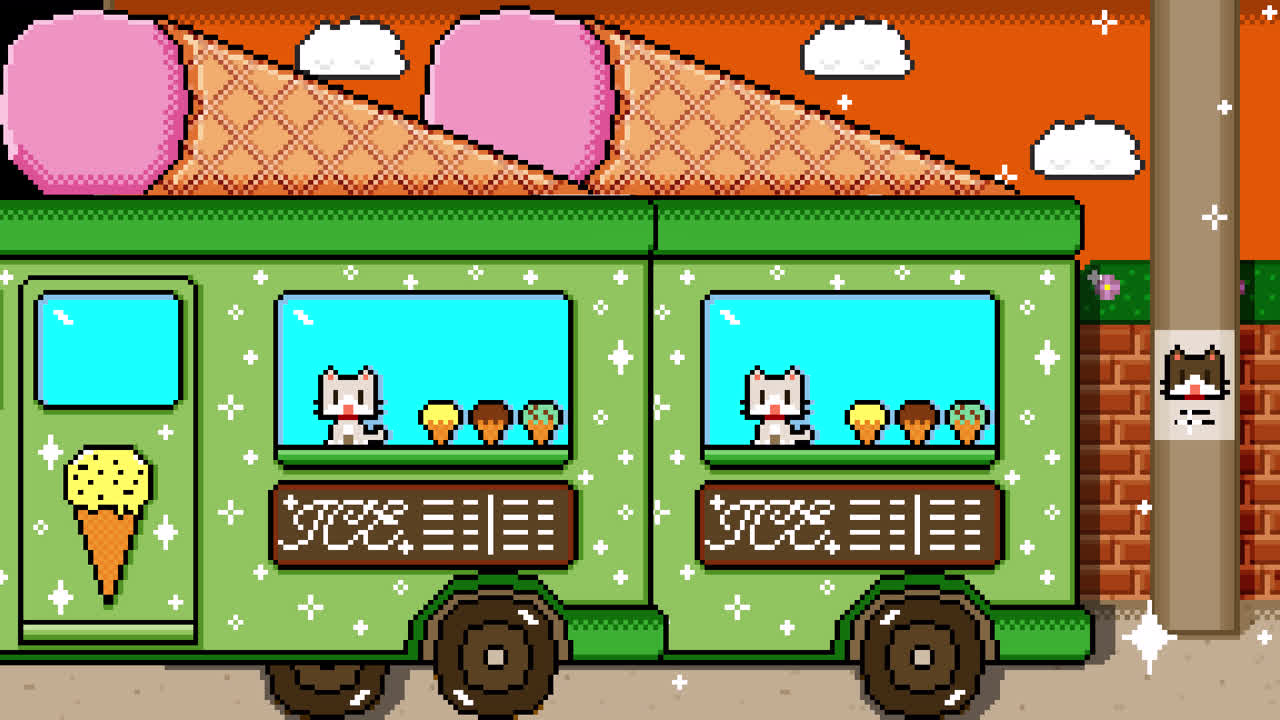 Pixel ice wagon Evening Transitions. 1080p - 30 fps - Alpha Channel (4).mov