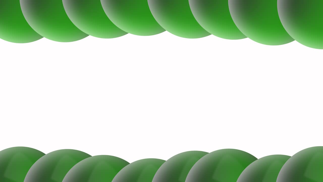 Abstract Sphere Balloons or Balls Wiggle Funny Background