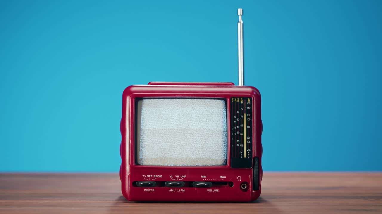 Retro Television Set