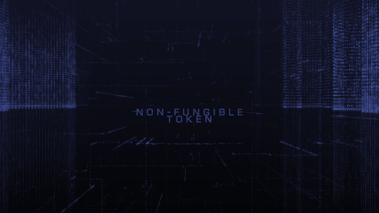 Abstract digital Non-Fungible Token cyber city background stock video
USA, Technology, Loopable Elements City Layout Particle, Abstract, Backgrounds