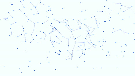 constelación estelar las estrellas forman un patrón, conectadas por líneas