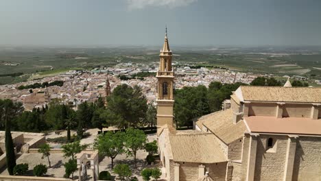 andalusian village where most of the polvorones are manufactured that are consumed throughout spain and abroad video made by the mavic 3 in c4k and without color correction