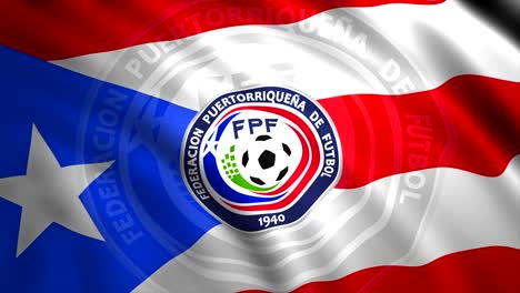 puerto rican football federation flag