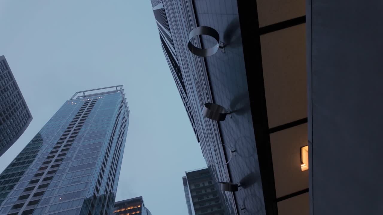 Montreal Cityscape, Modern Skyscrapers in Downtown Montreal