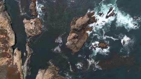 Aerial-View-of-Big-Sur-Coast-High-Way-1-near-Monterrey-California