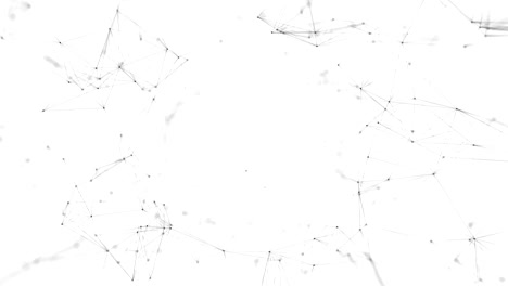 abstract background with connecting dots and lines.
