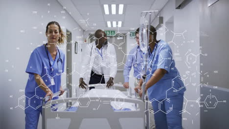 animation of scientific data processing over diverse doctors