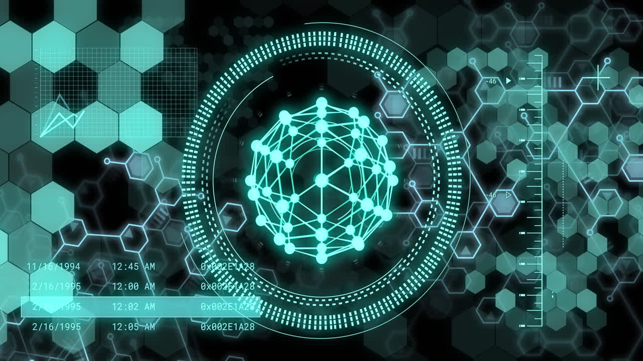 범위 스캐닝을 통한 과학 데이터 처리 애니메이션